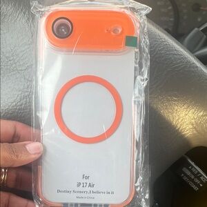Orange Protective Case for iP 17 Air